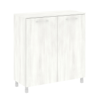 Шкаф четырехсекционный (2 фасада прямоугольных ЛДСП) Yalta LT.SD-1.3 снежная патина